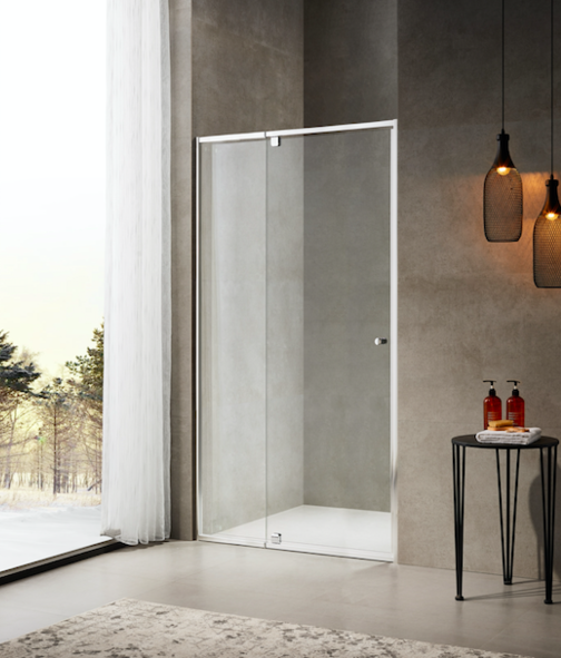 Chrome Eden Shower Screen