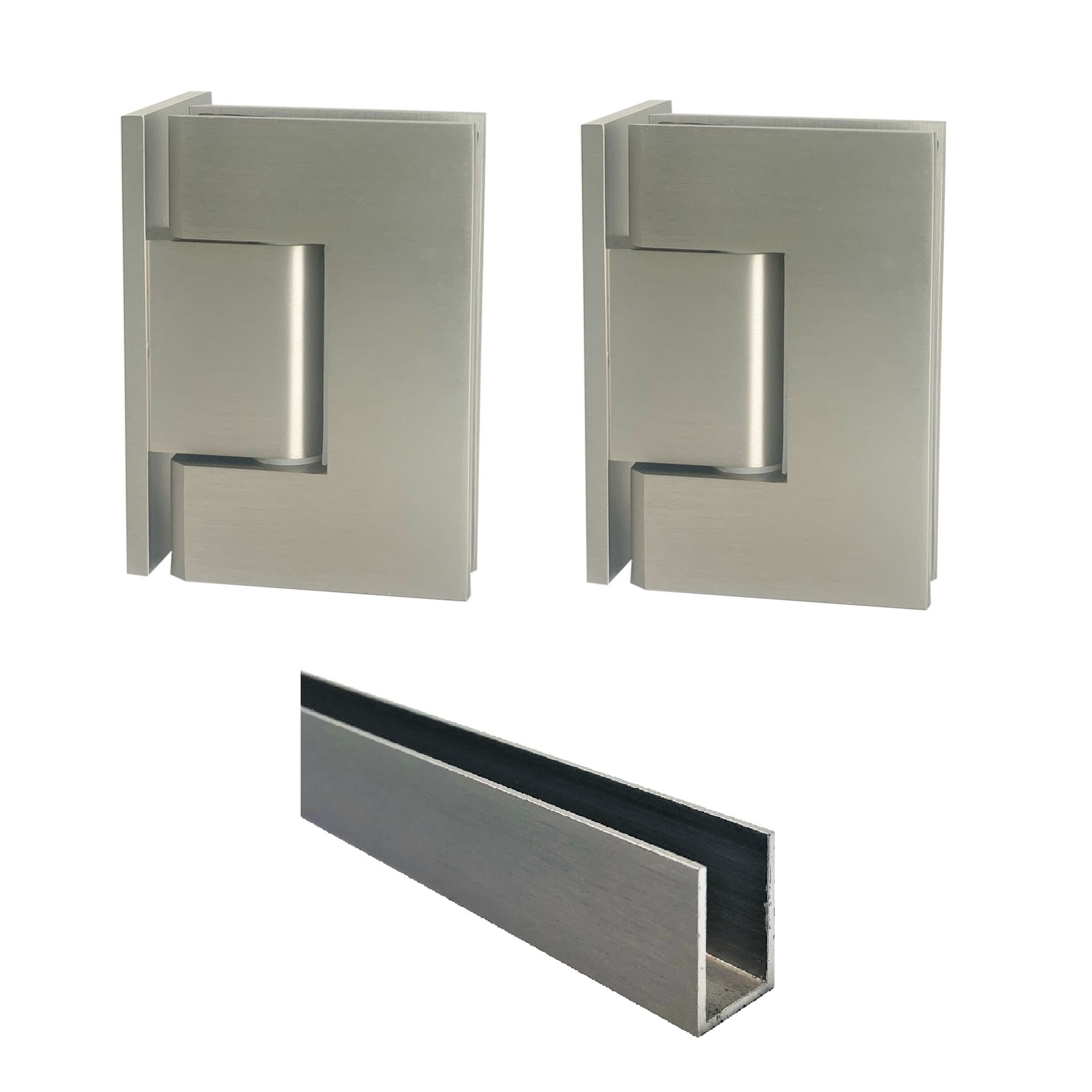 2/3PW Hardware - Brushed Nickel (Channel)