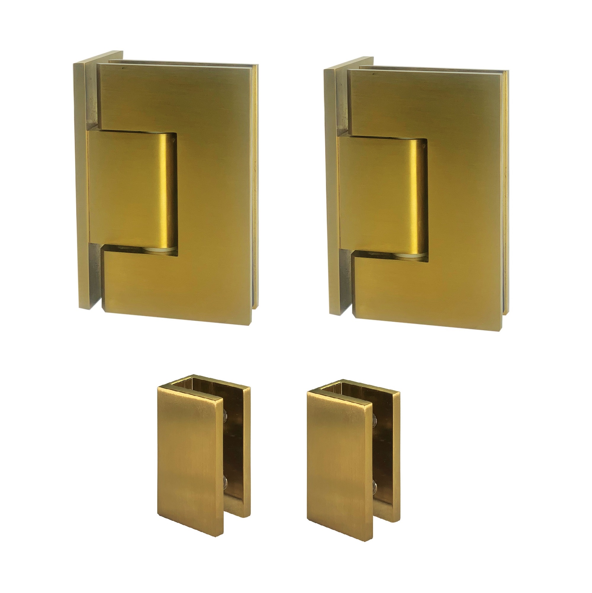 SHPBG2 Brushed Brass Finish (Square Series)