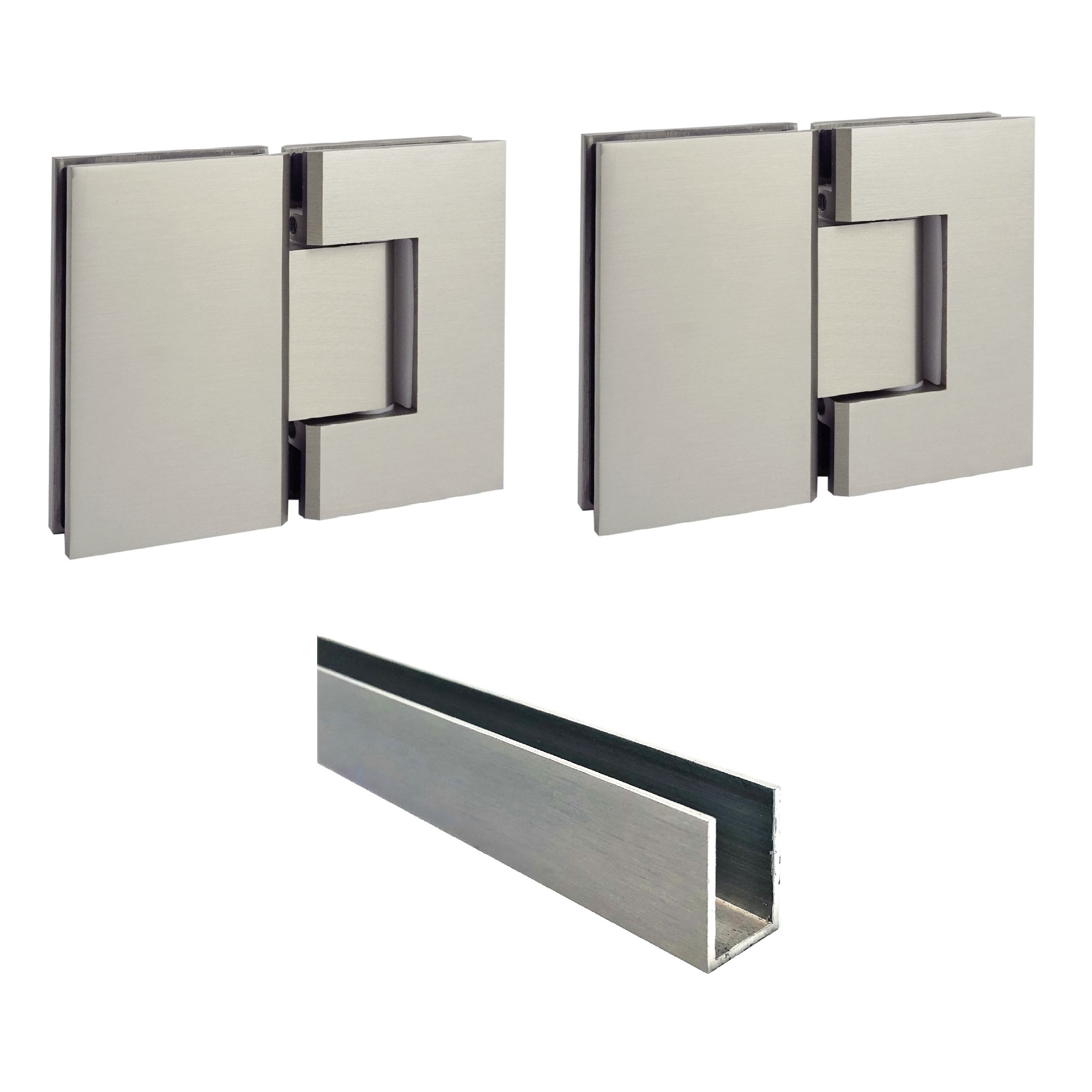 2PA Hardware - Brushed Nickel (Channel)