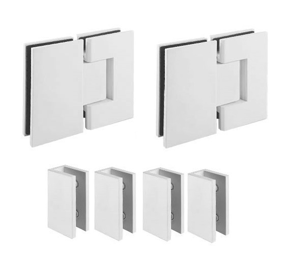 3PA Hardware - Matte White (Brackets)