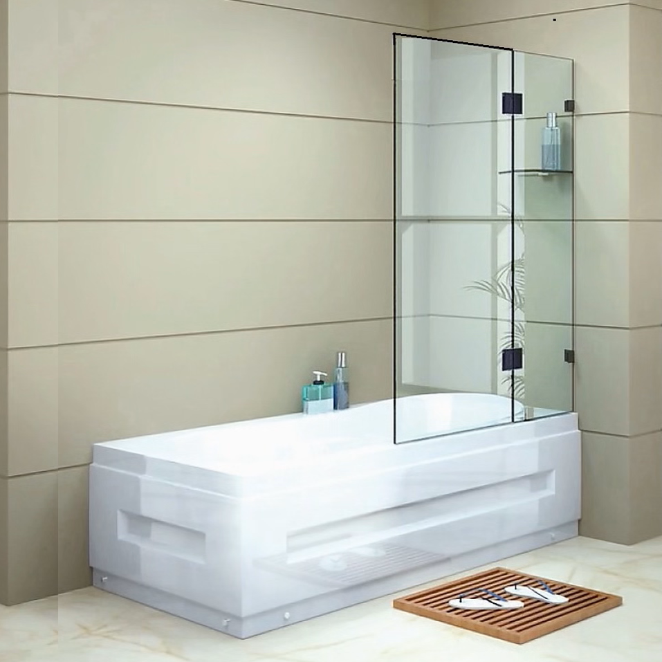 2 panel Square 10mm Series Overbaths 