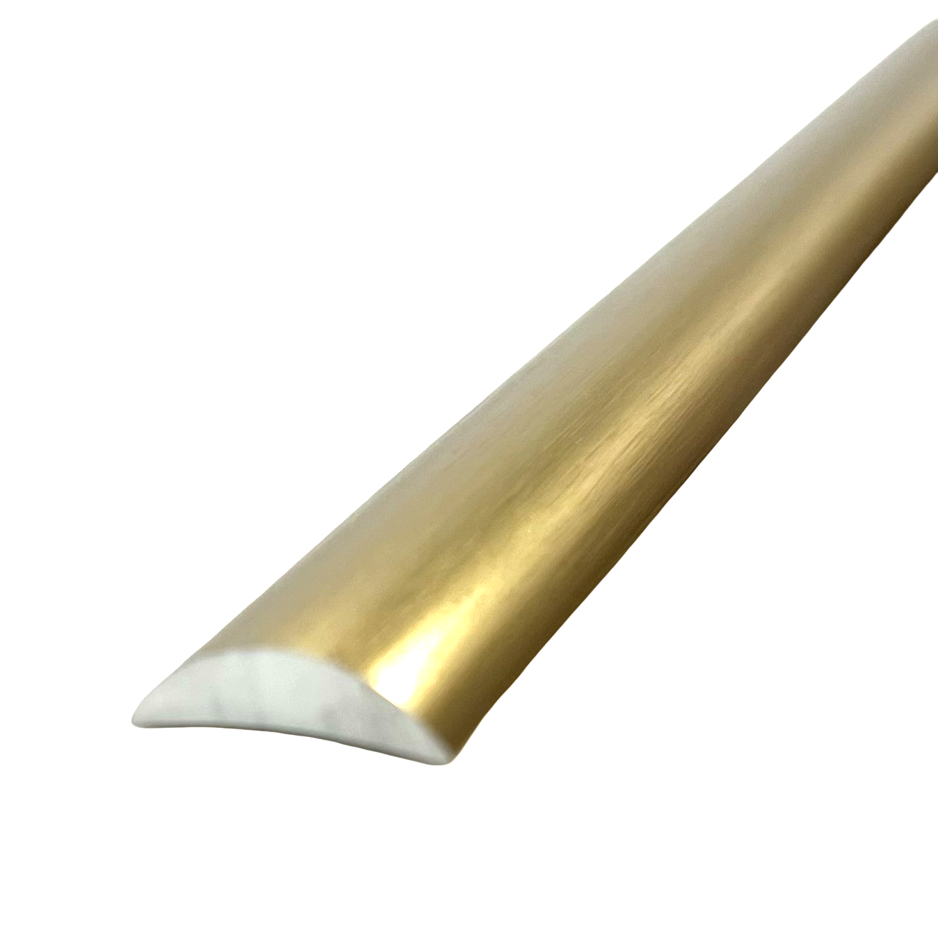 Water Bar Half Round 850mm -Brushed Gold