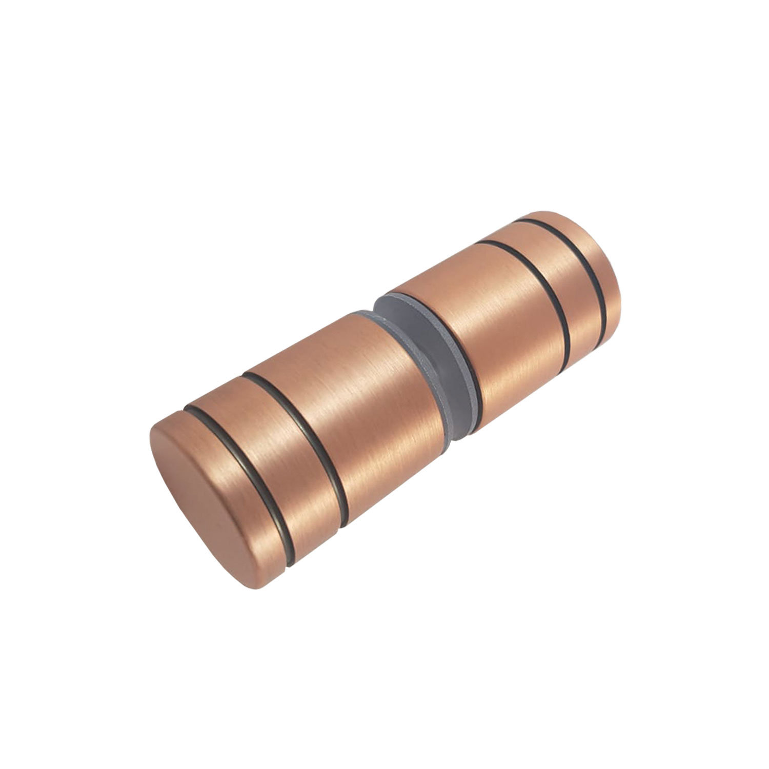 Knob Round Pull (Brushed Rose Gold)