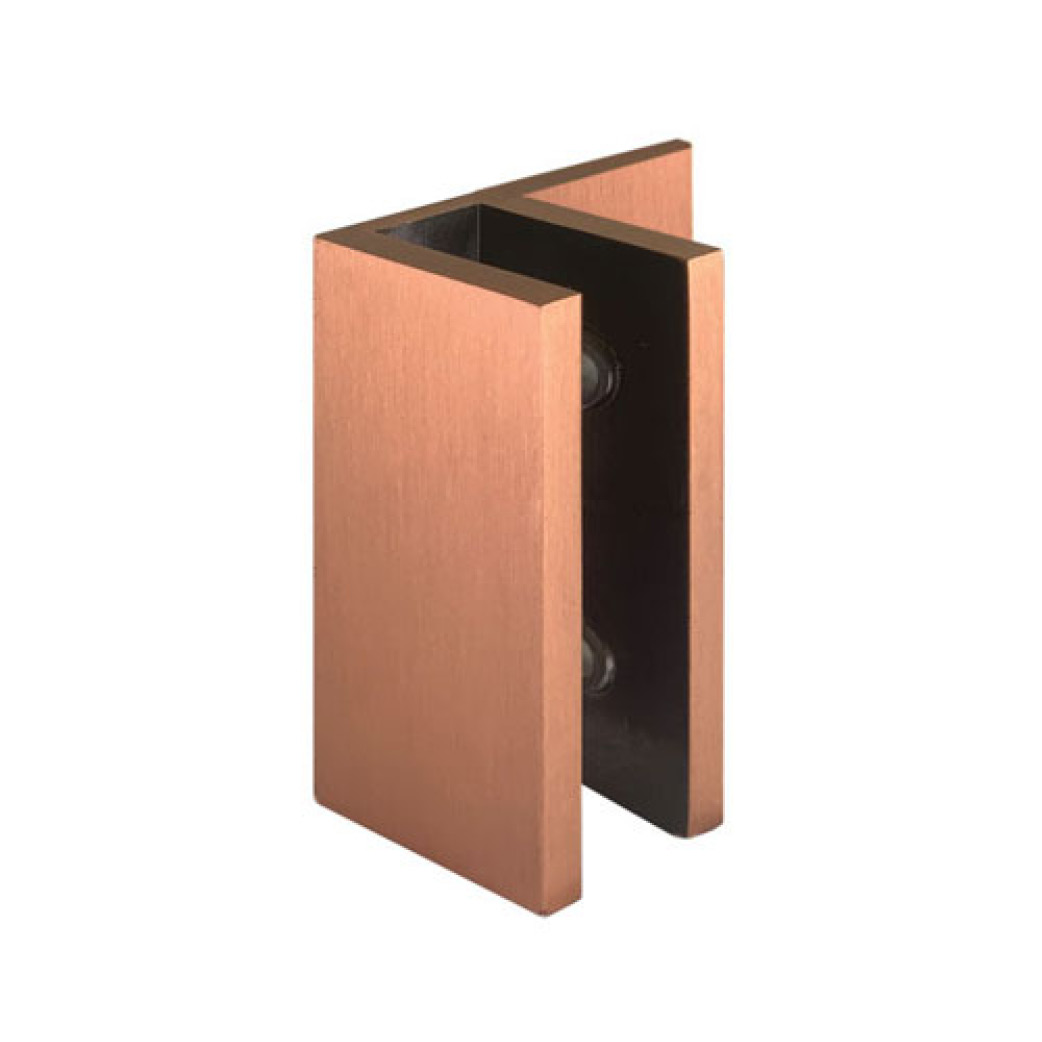 Offset Wall Bracket 25x50mm Square Series (Brushed Rose Gold )